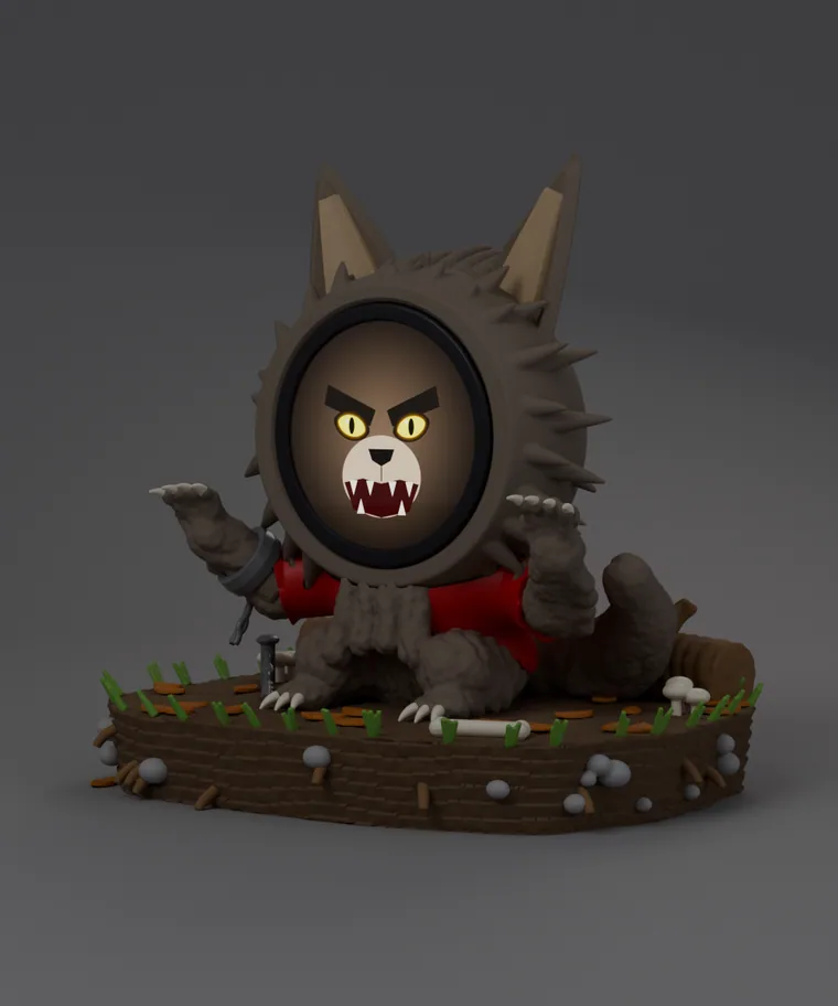 Howl from three-quarters